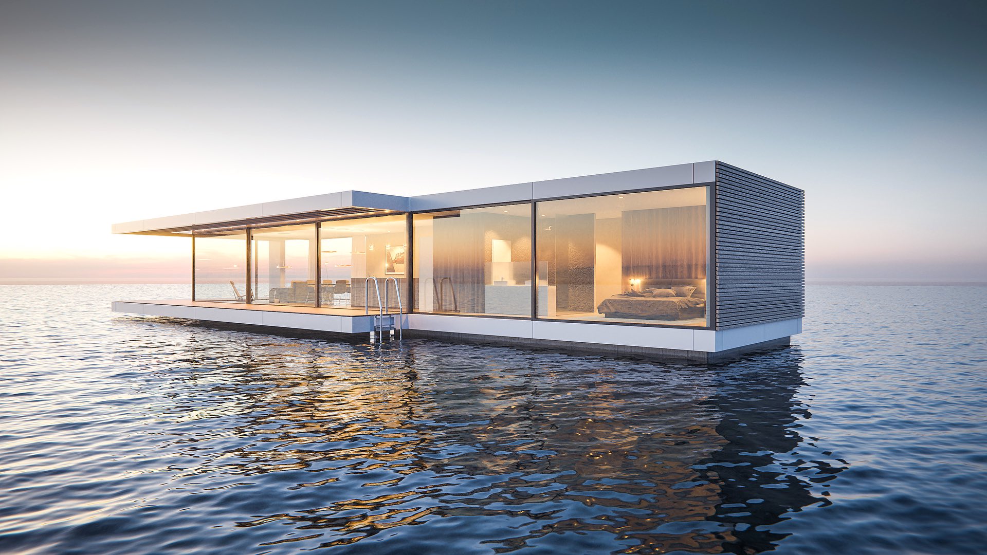 Floating Homes - stilvolles Design