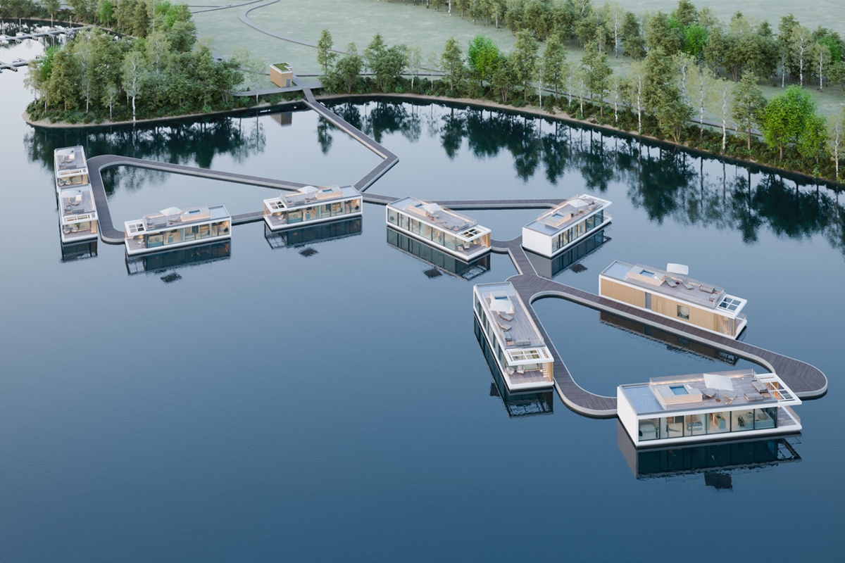 Floating Homes - die schwimmender Häuser - Impressionen oder Haustypen