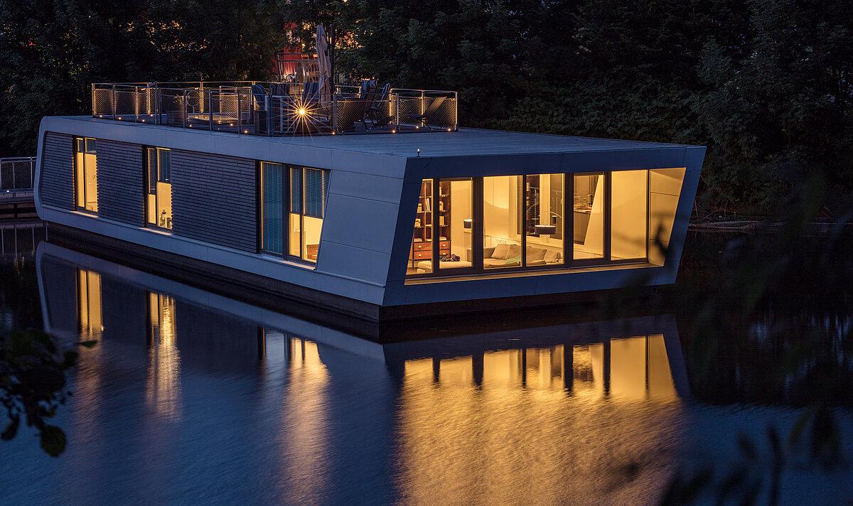 Floating Homes - die schwimmender Häuser - Impressionen oder Haustypen