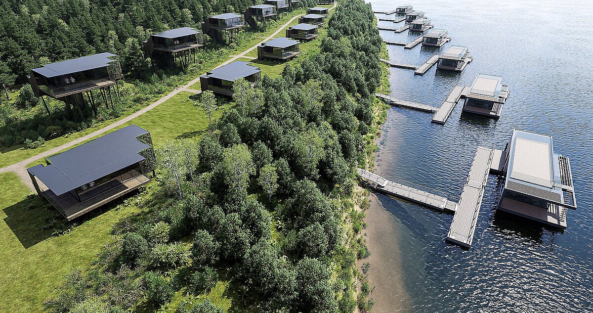 Floating Homes - die schwimmender Häuser - Impressionen oder Haustypen