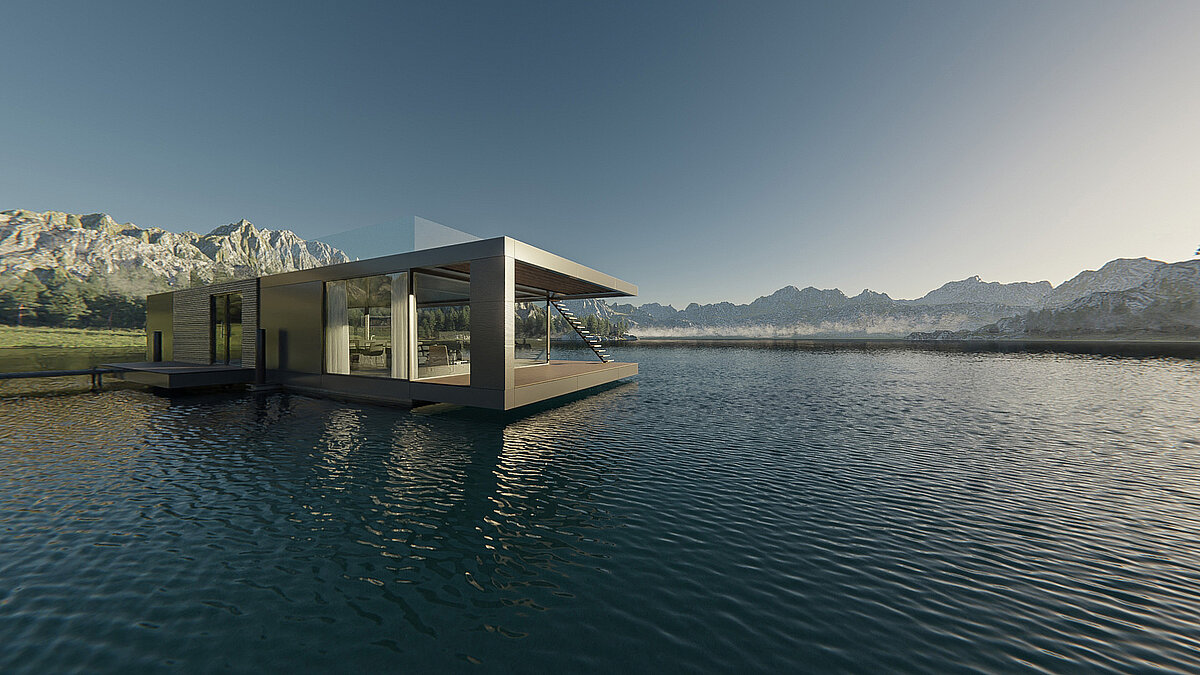 Floating Homes - die schwimmender Häuser - Impressionen oder Haustypen