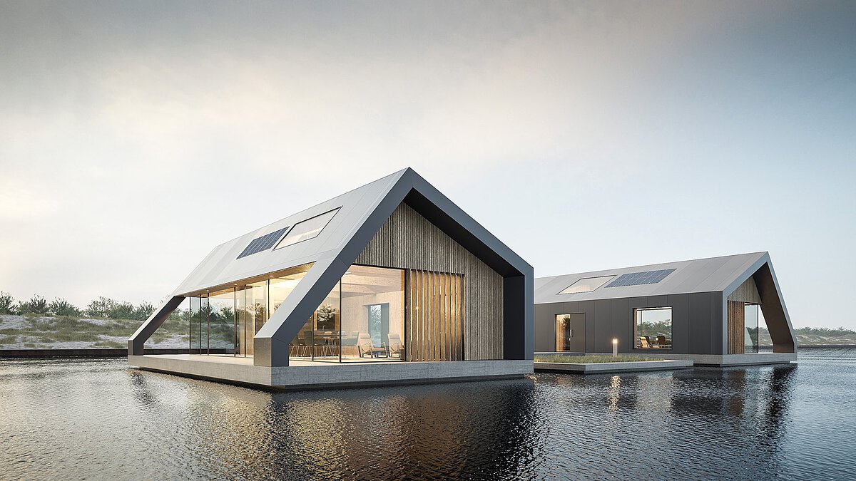 Floating Homes - stilvoll wohnen