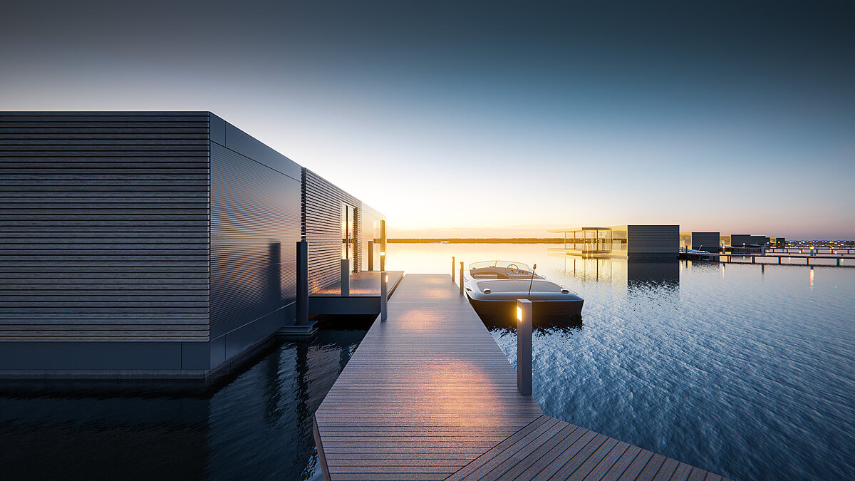 Floating Homes - die schwimmender Häuser - Impressionen oder Haustypen