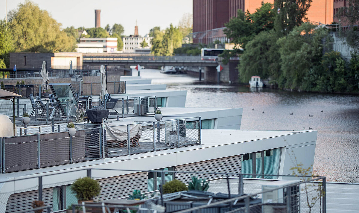 Floating Homes - die schwimmender Häuser - Impressionen oder Haustypen