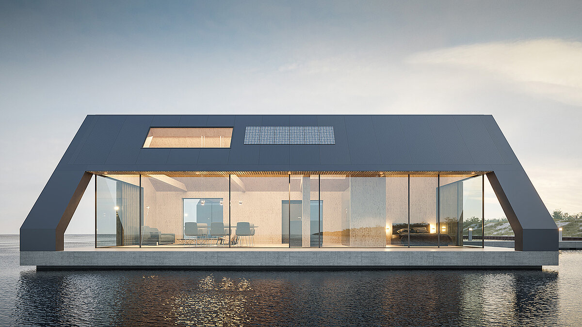 Floating Homes - die schwimmender Häuser - Impressionen oder Haustypen