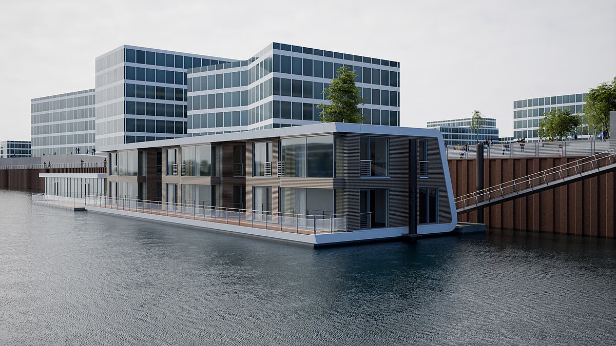 Floating Homes - die schwimmender Häuser - Impressionen oder Haustypen