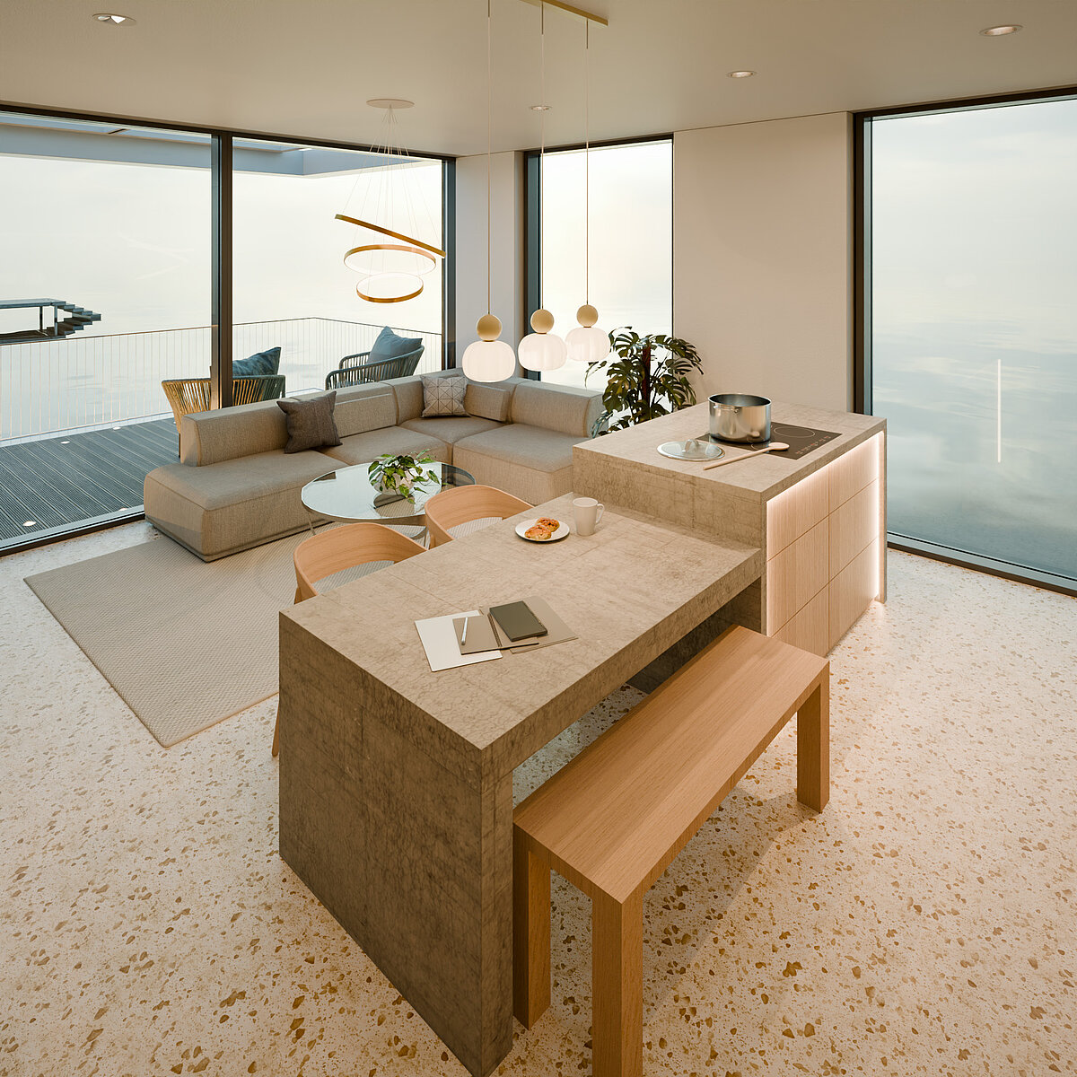 Floating Homes - die schwimmender Häuser - Impressionen oder Haustypen