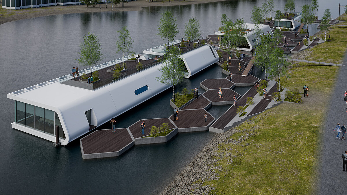 Floating Homes - die schwimmender Häuser - Impressionen oder Haustypen