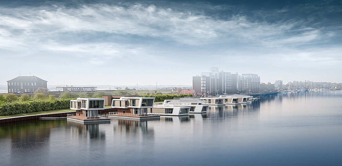 Floating Homes - die schwimmender Häuser - Impressionen oder Haustypen