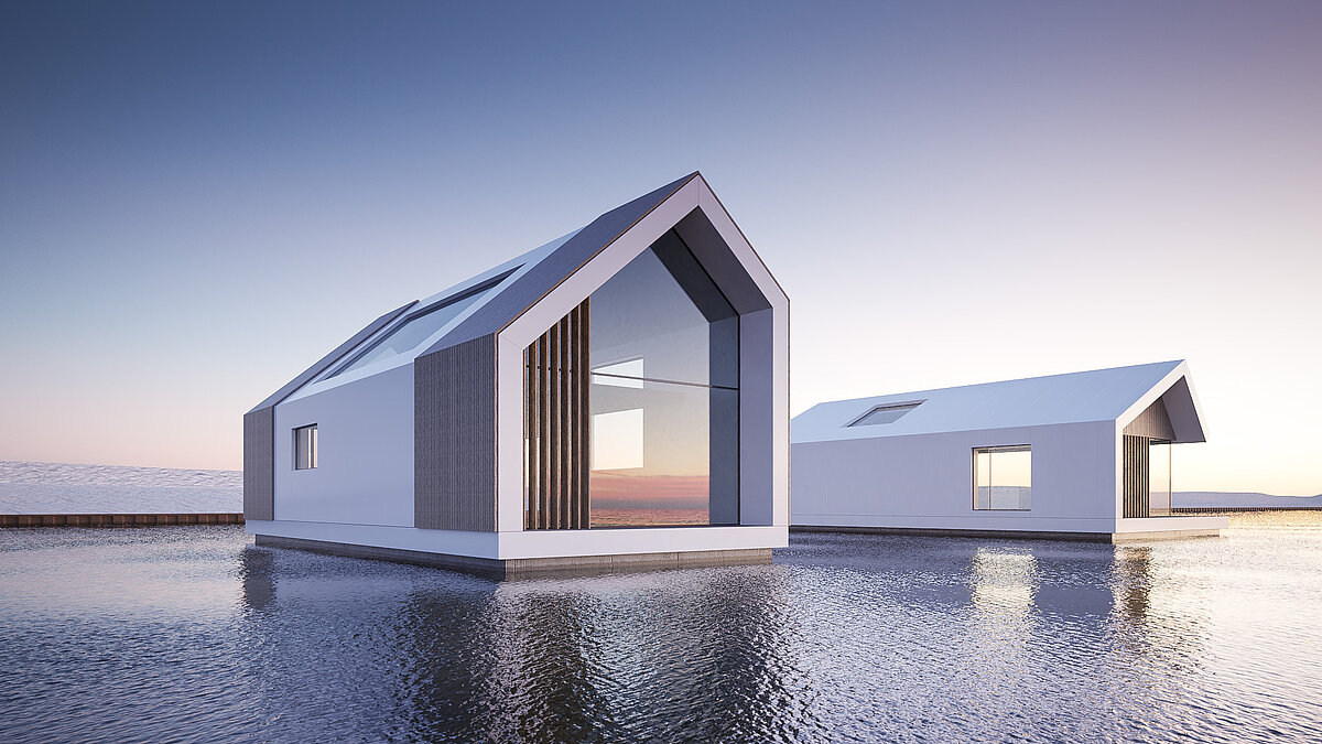 Floating Homes - die schwimmender Häuser - Impressionen oder Haustypen